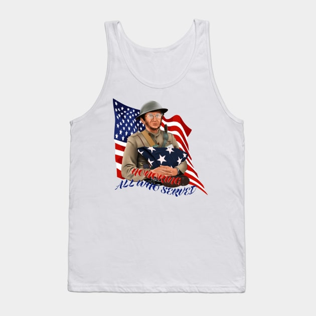 Happy Veterans Day Tank Top by AKefsiz